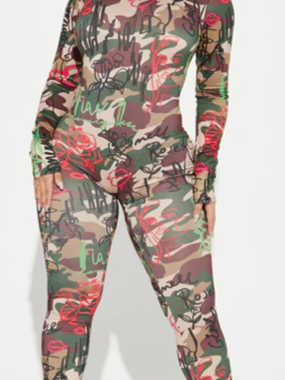 Street Camouflage Jumpsuit